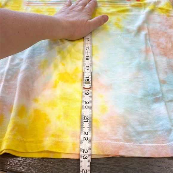 Recycled Karma Unisex Tie Dye Retro Graphic T-Shirt Multicolor Size M - Picture 5 of 5